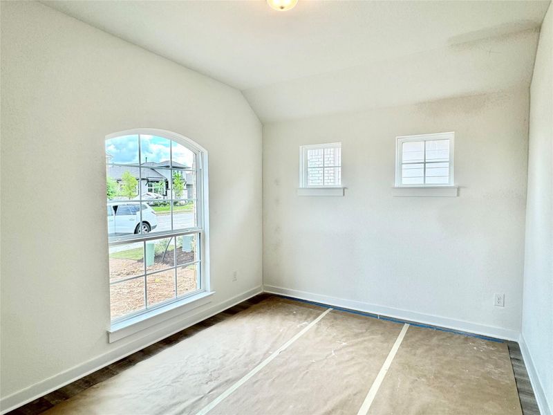 In-progress construction of a new home in Carillon, Manor, TX (Image 12).