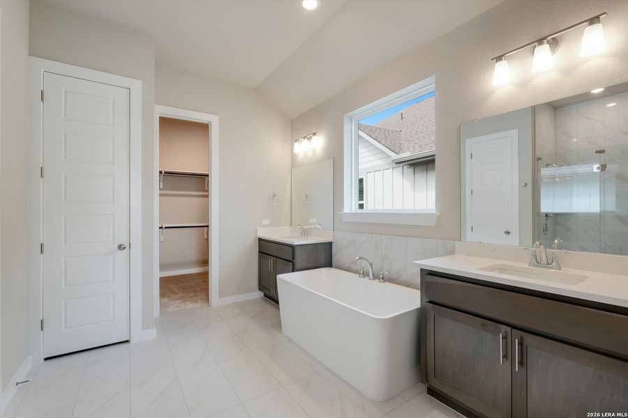 Furnished interior view inside a new home in The Crossvine, Schertz (Image 6).