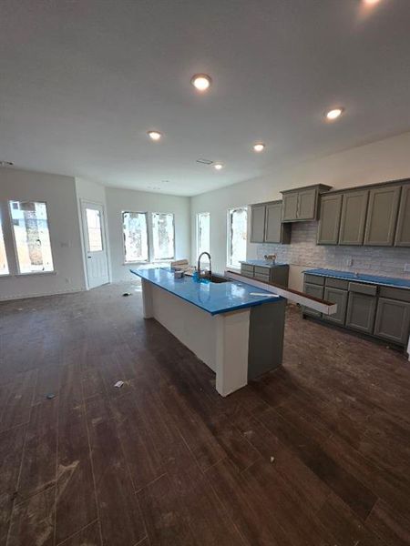 In-progress construction of a new home in Hillview Addition, Decatur, TX (Image 16).