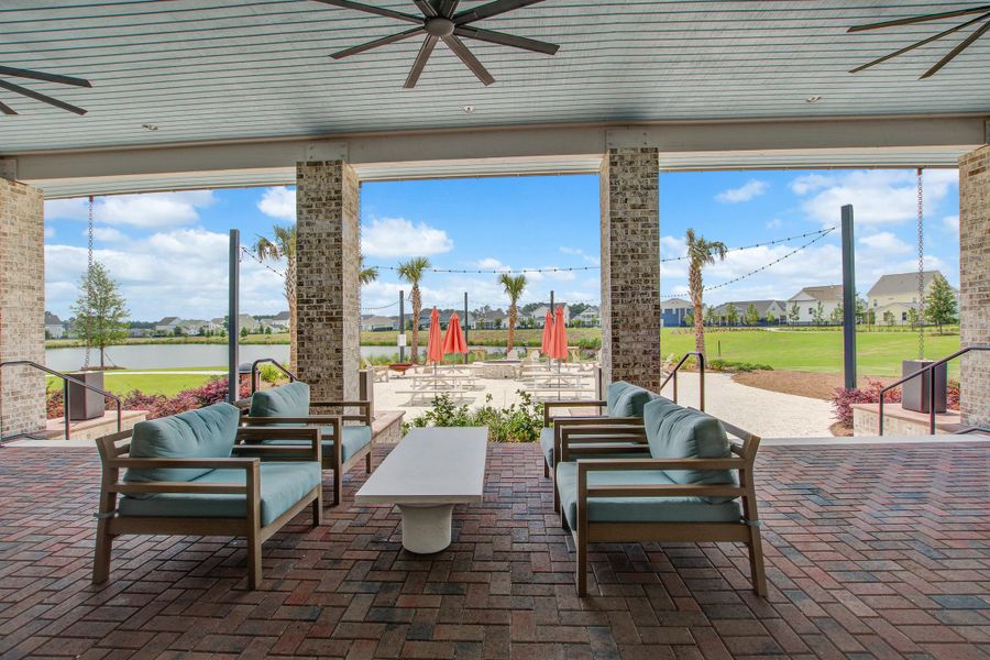 Furnished interior view inside a new home in , Summerville (Image 34).