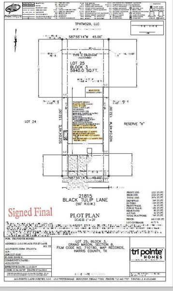 2D floor plan layout of this home in The Cove at Mason Woods, Cypress, TX (Image 2). 2D floor plan layout of this home in The Cove at Mason Woods, Cypress, TX (Image 2).