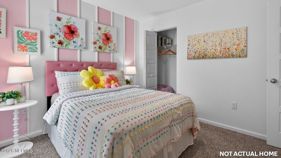 Furnished interior view inside a new home in Irongate Villas, Jacksonville (Image 15).