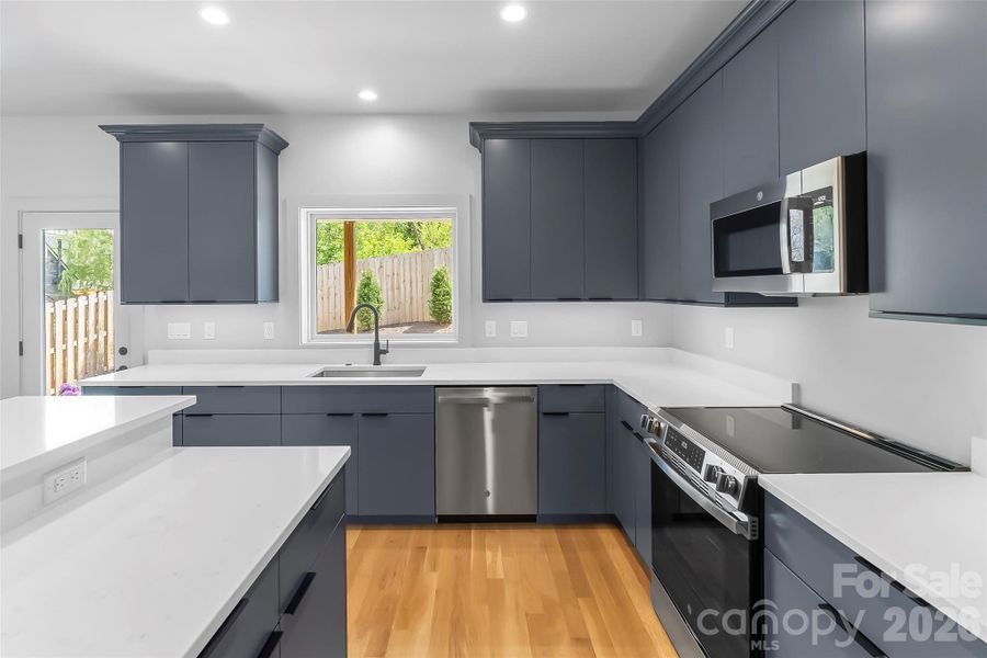 Furnished interior view inside a new home in , Asheville (Image 15).