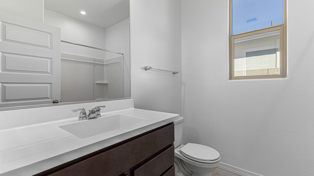 Furnished interior view inside a new home in Apache Farms, Buckeye (Image 20). Furnished interior view inside a new home in Apache Farms, Buckeye (Image 20).