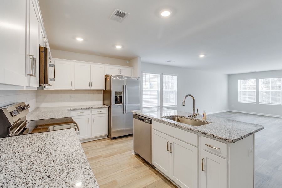 Furnished interior view inside a new home in Ellington, Elgin (Image 10).