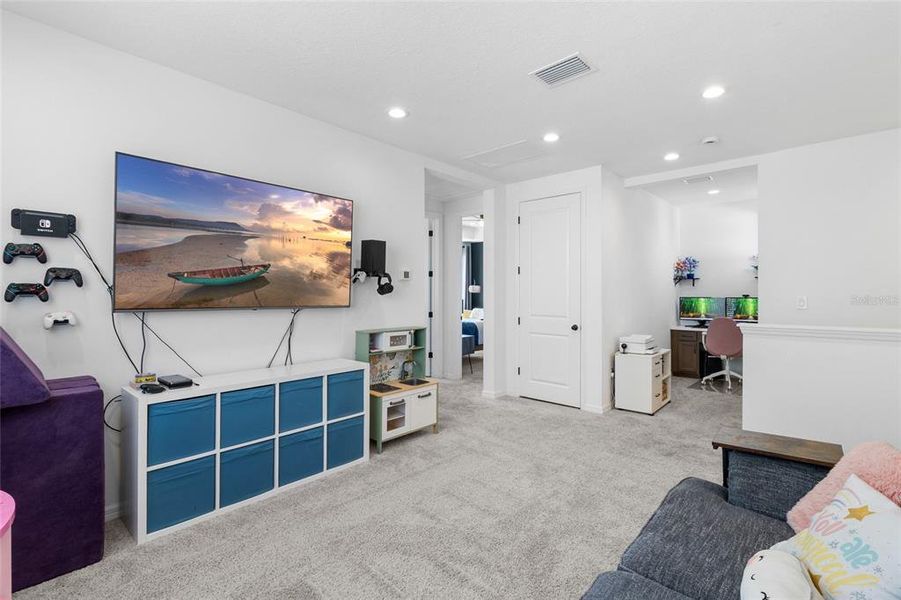 Furnished interior view inside a new home in Isles at Bayview, Parrish (Image 18).
