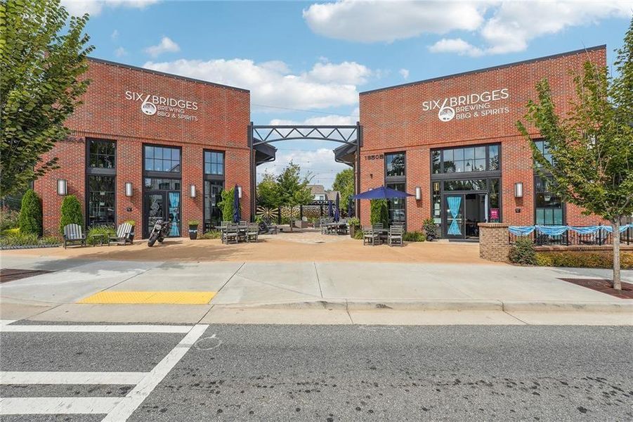 Front exterior of a new home in , Alpharetta, GA, highlighting curb appeal (Image 2).