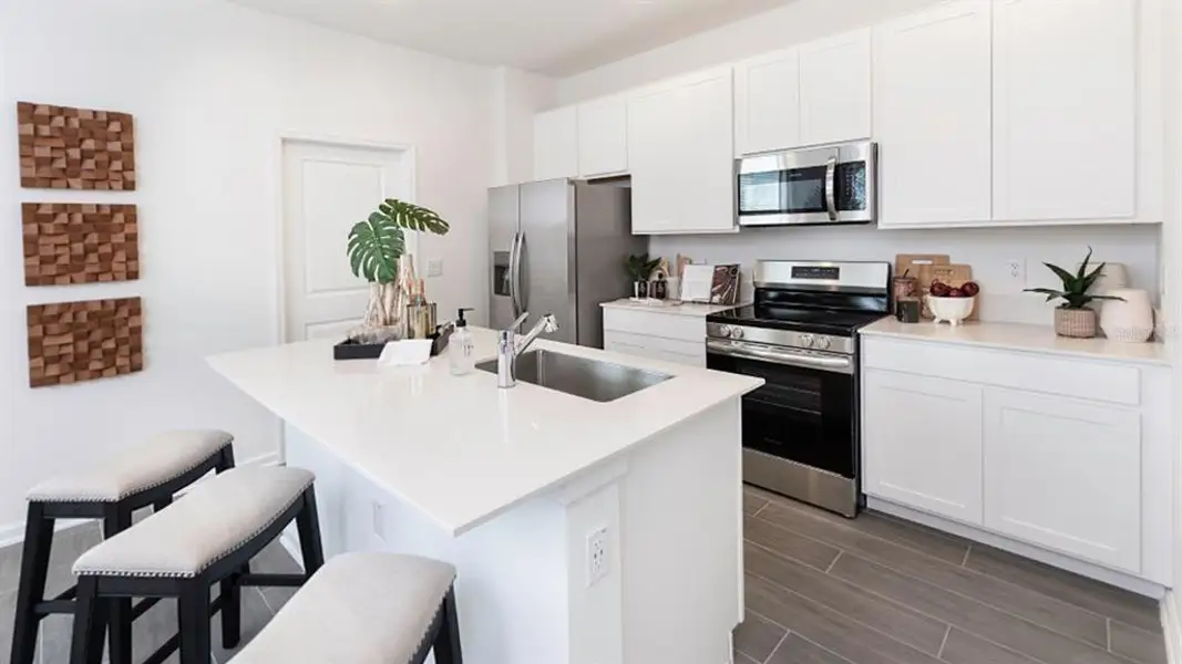 Furnished interior view inside a new home in , Apopka (Image 3).