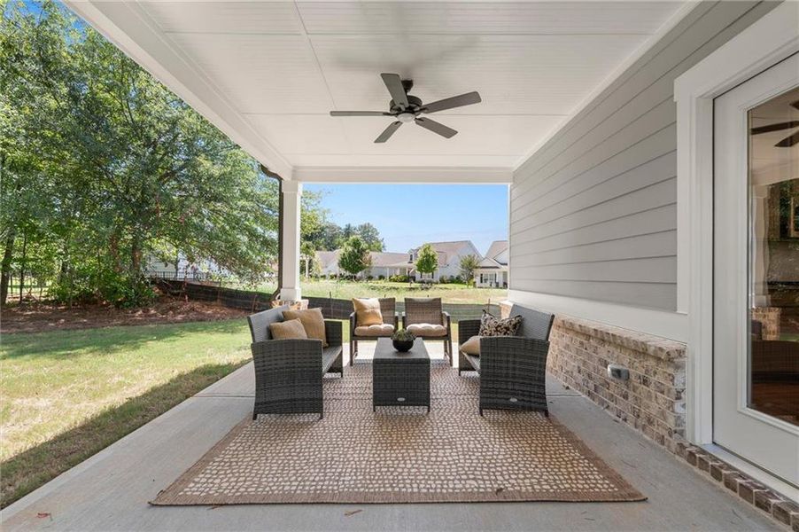 Exterior details and patio area of a home in , Covington (Image 31).
