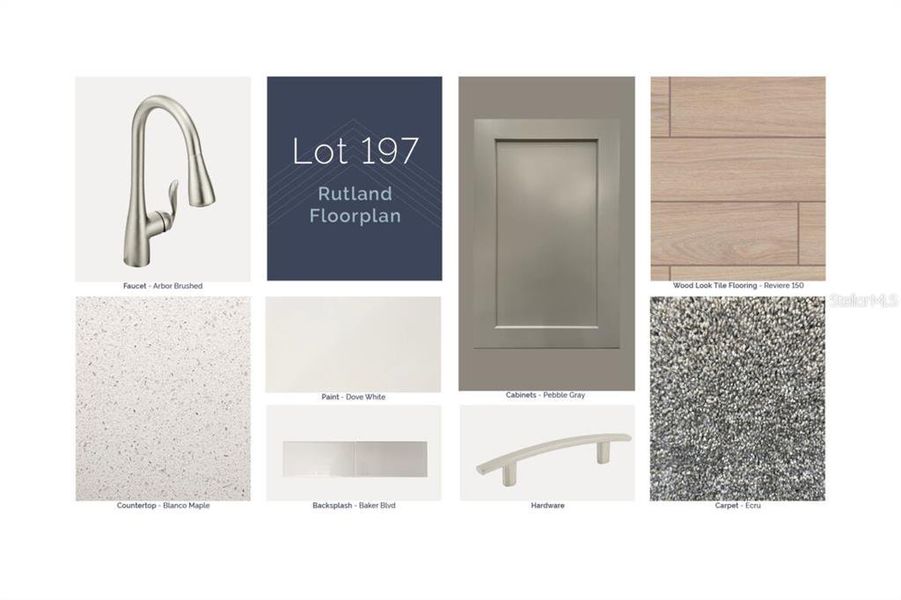 Sample of building materials used in homes in Emerson Pointe, Apopka (Image 7). Sample of building materials used in homes in Emerson Pointe, Apopka (Image 7).