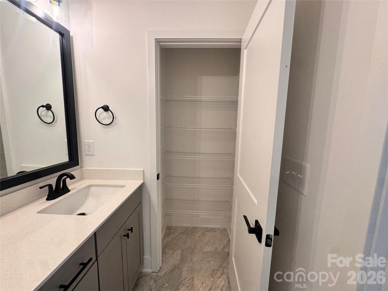 upstairs hall bathroom