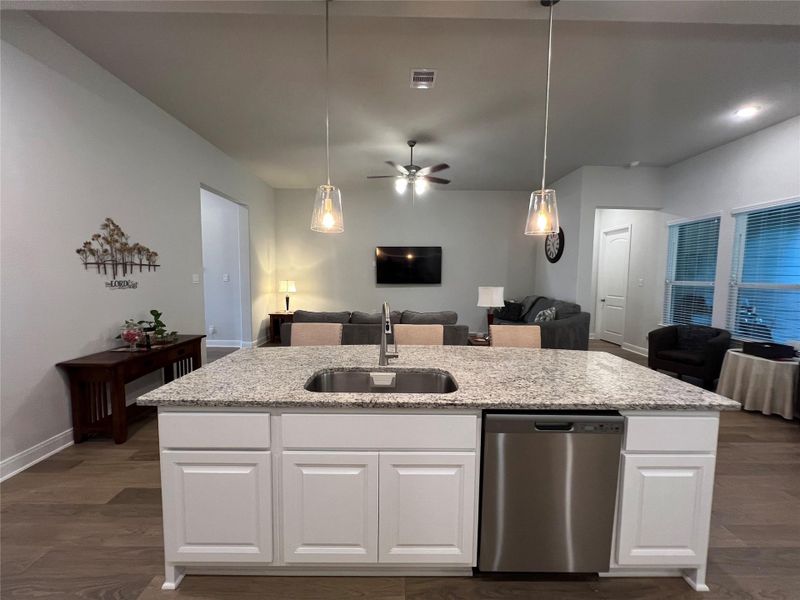 Furnished interior view inside a new home in , Conroe (Image 19). Furnished interior view inside a new home in , Conroe (Image 19).