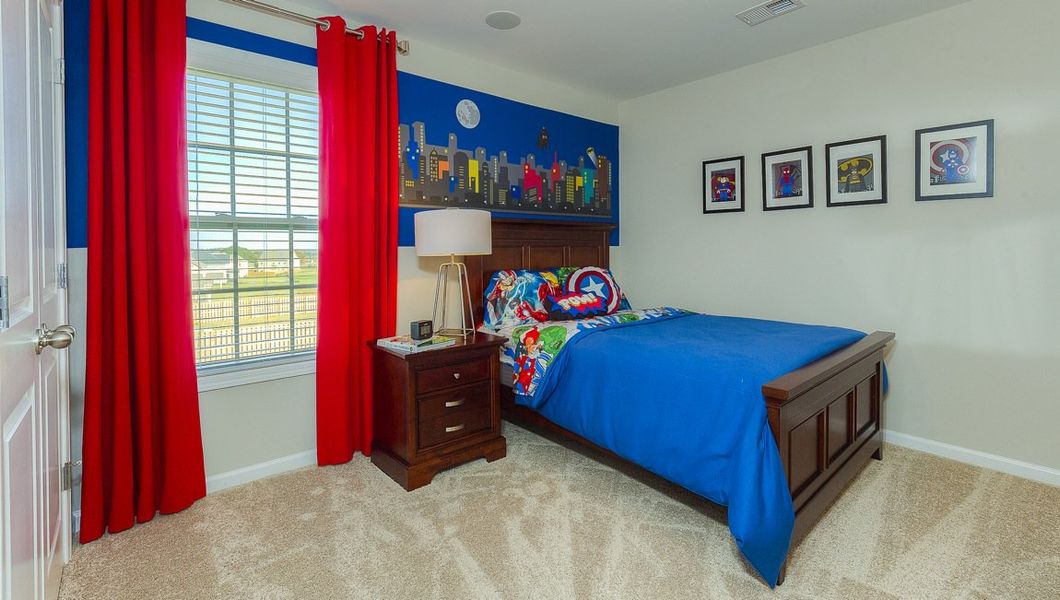 Representative furnished interior of a home built from the Fleetwood by D.R. Horton in Chumley Estates, Reidville (Image 45). Representative furnished interior of a home built from the Fleetwood by D.R. Horton in Chumley Estates, Reidville (Image 45).