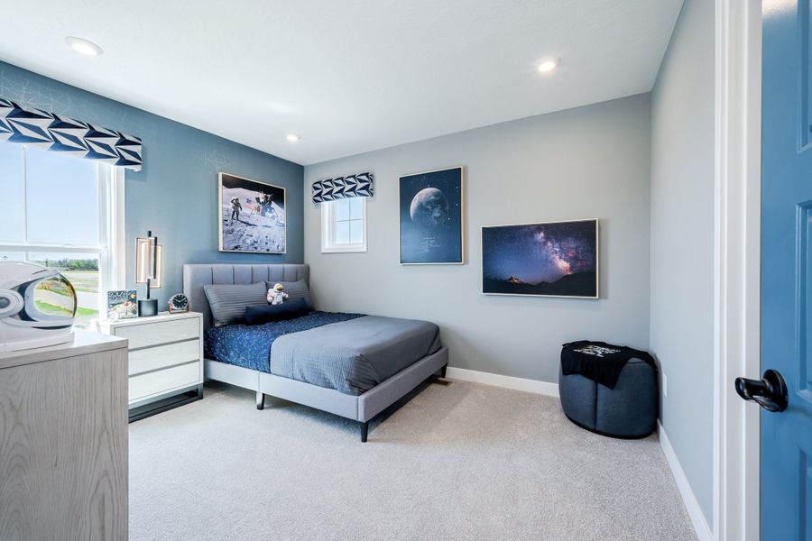 Representative furnished interior of a home built from the Grandin by Fischer Homes in The Dunes at Sandbar, Santa Rosa Beach (Image 41).