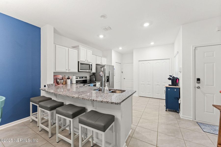 Furnished interior view inside a new home in , St. Augustine (Image 22).