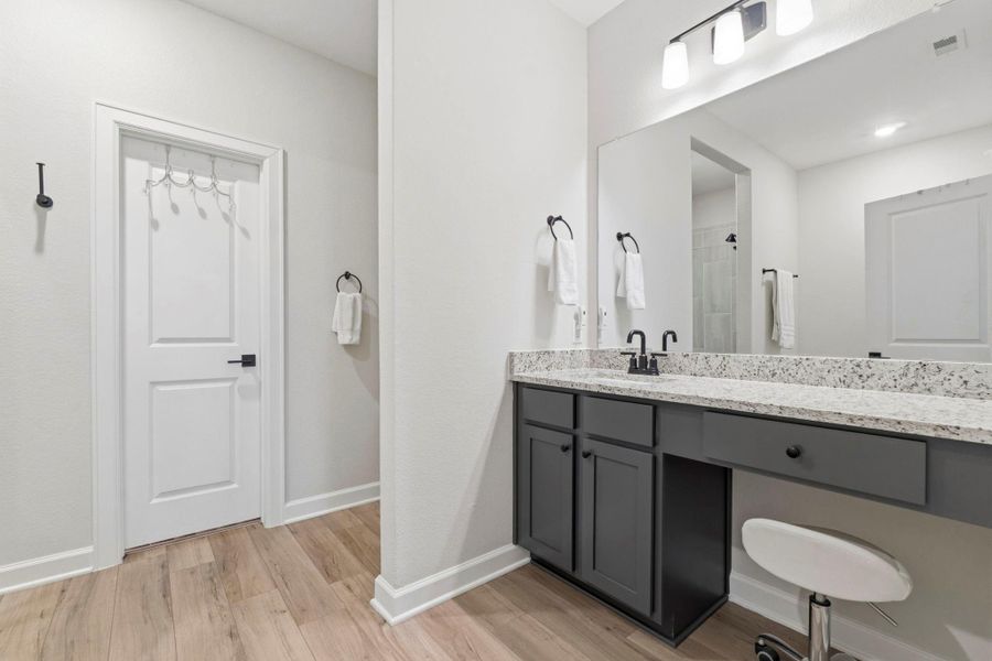 Furnished interior view inside a new home in Wedgewood Forest, Conroe (Image 18).