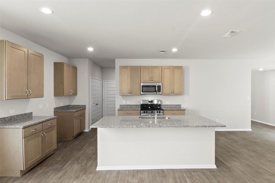 Furnished interior view inside a new home in Edgebrooke, Pflugerville (Image 16). Furnished interior view inside a new home in Edgebrooke, Pflugerville (Image 16).