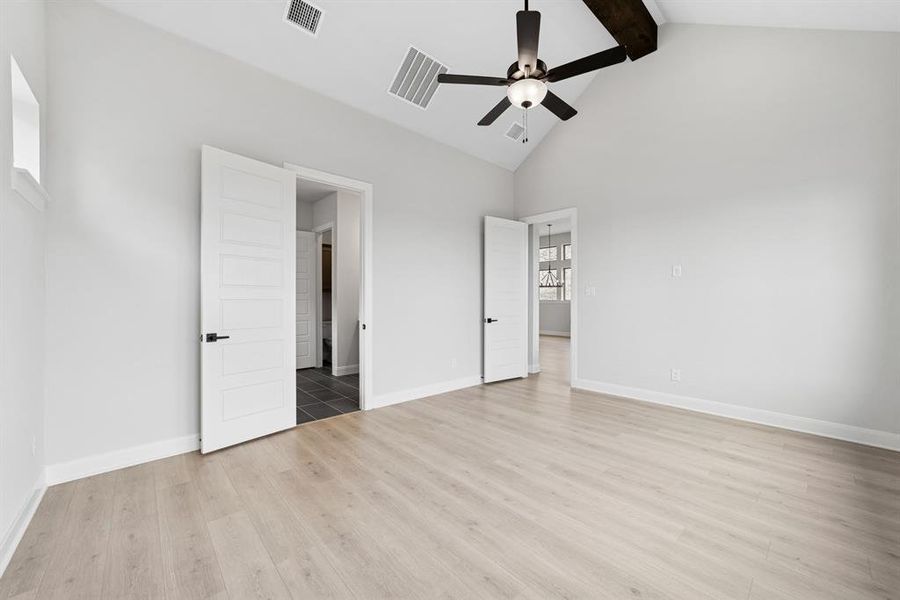 Spacious, unfurnished interior of a new home in Painted Tree - Classic Series, McKinney (Image 29). Spacious, unfurnished interior of a new home in Painted Tree - Classic Series, McKinney (Image 29).