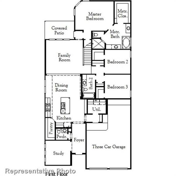 2D floor plan layout of this home in Dominion of Pleasant Valley, Wylie, TX (Image 4). 2D floor plan layout of this home in Dominion of Pleasant Valley, Wylie, TX (Image 4).