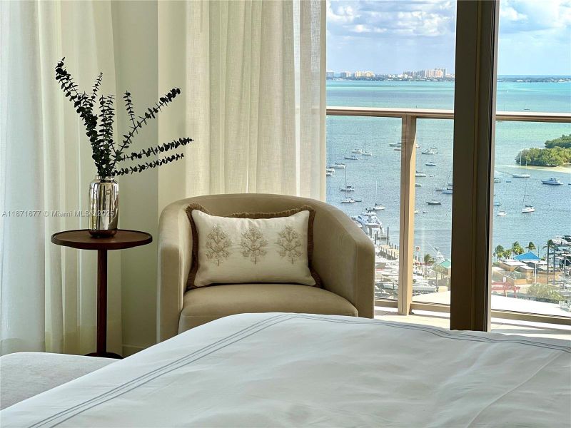 Furnished interior view inside a new home in Mr. C Residences, Miami (Image 26).