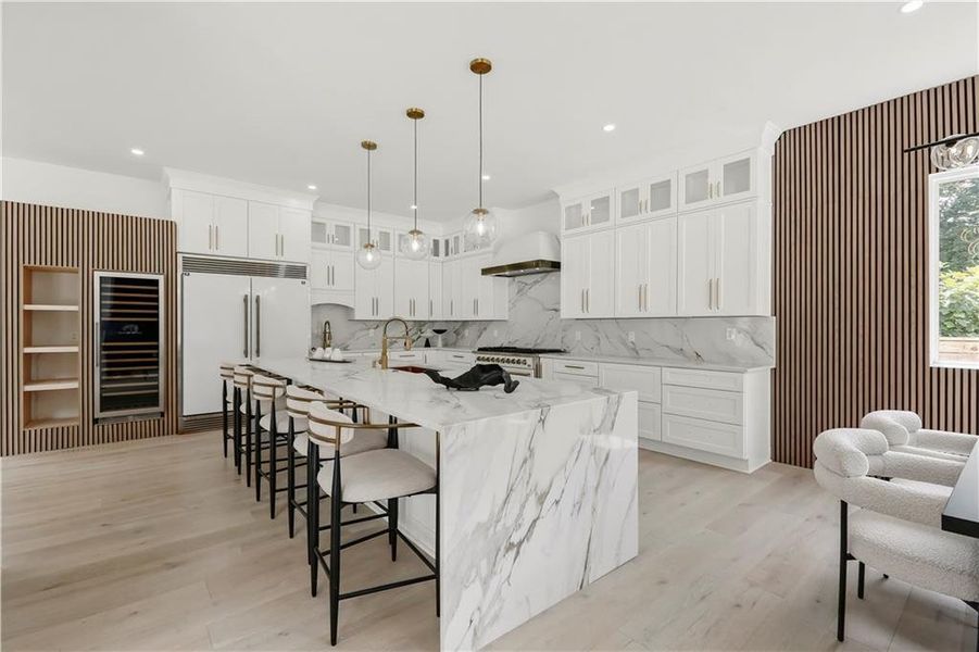 Furnished interior view inside a new home in , Atlanta (Image 8).