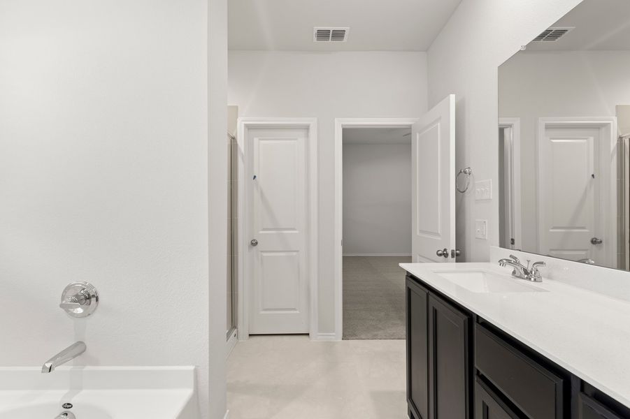 Front exterior of a new home in Heartland, Heartland, TX, highlighting curb appeal (Image 9).