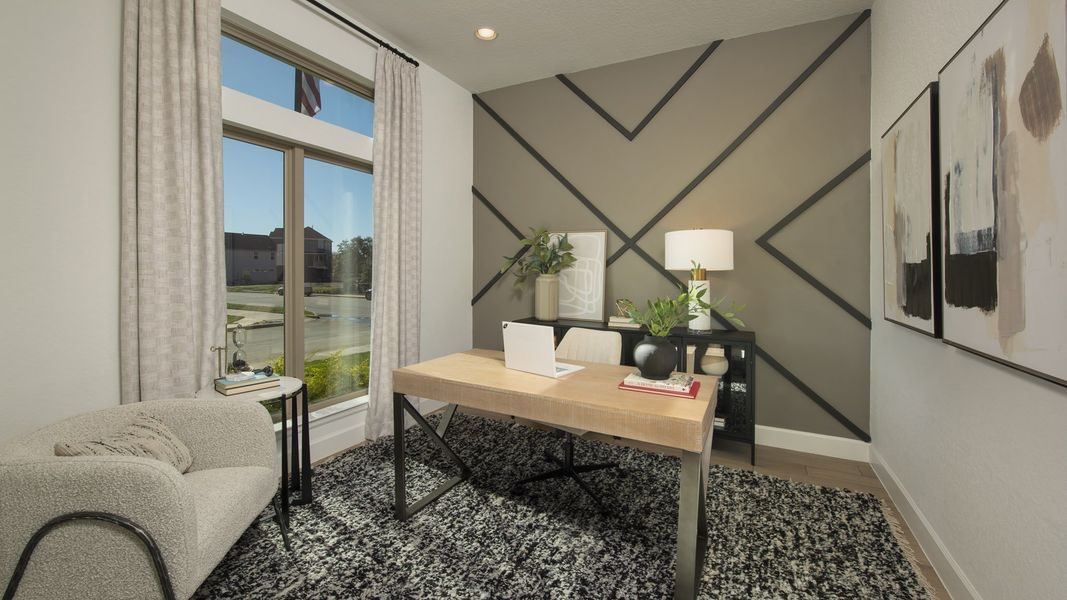 Furnished interior view inside a new home in Candela, Richmond (Image 80).