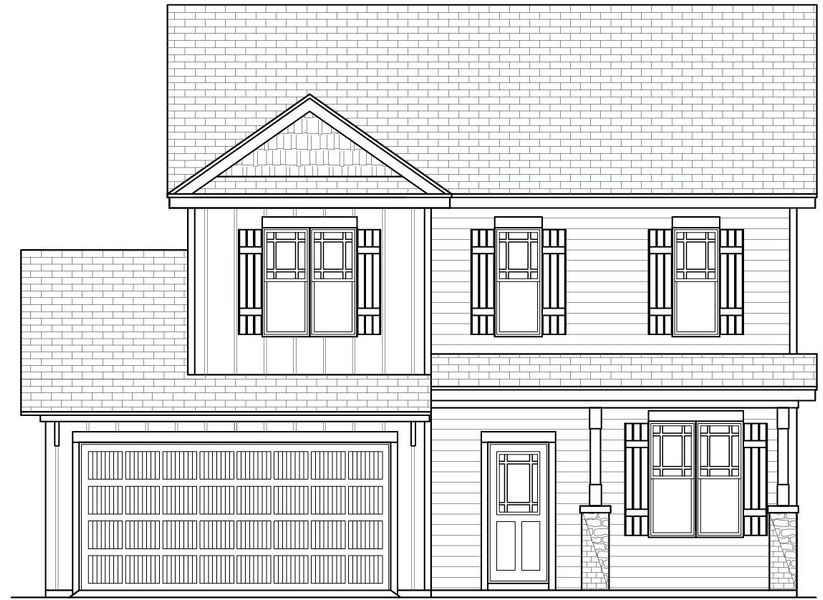 Representative rendering of the exterior for the Yosemite 2 by RiverWILD Homes (Image 8). Representative rendering of the exterior for the Yosemite 2 by RiverWILD Homes (Image 8).
