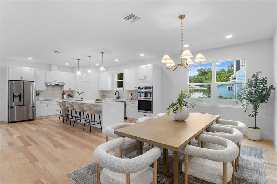 Furnished interior view inside a new home in , Tampa (Image 39).