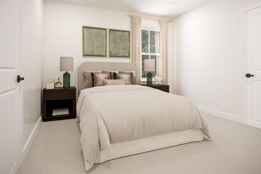 Representative furnished interior of a home built from the Lewis by Ryan Homes in Laurel Preserve, Kingsland (Image 5).