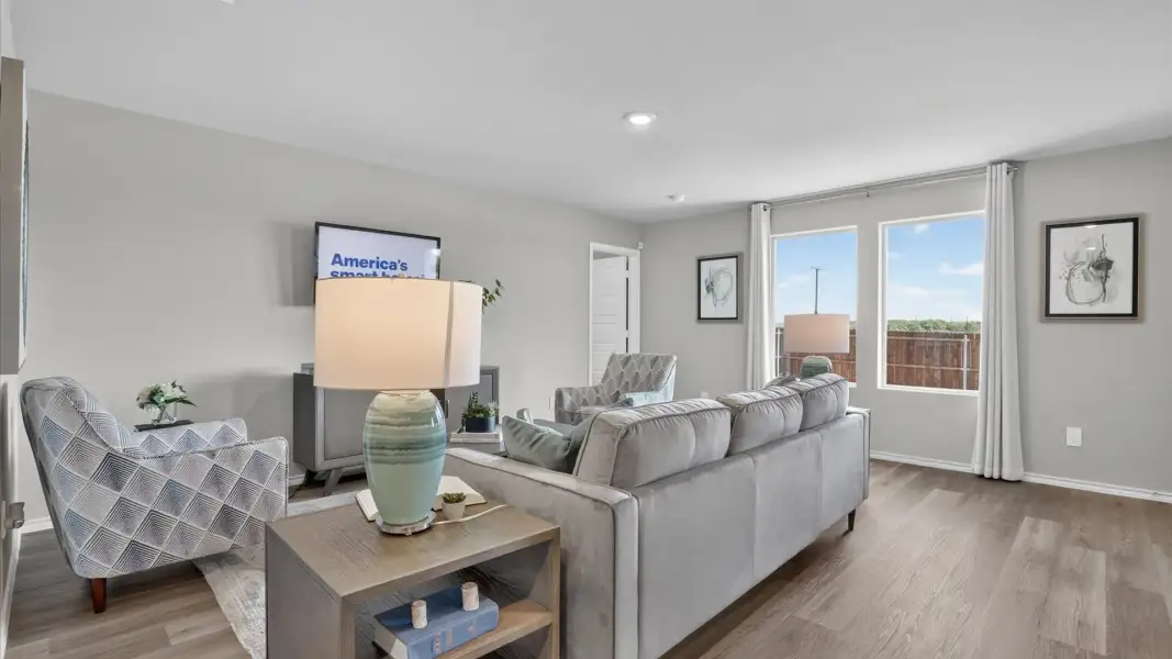 Furnished interior view inside a new home in Springhill South, Boyd (Image 13).