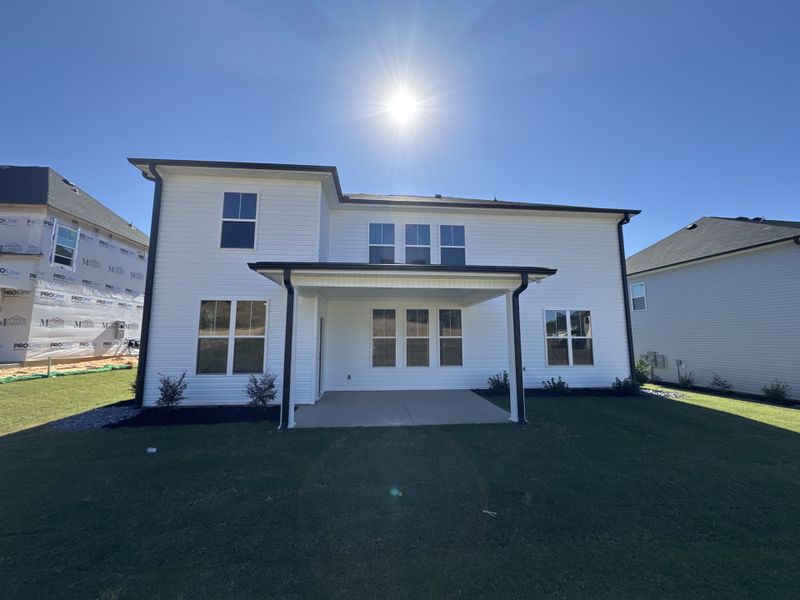 Exterior details and patio area of a home in Windsor, North Augusta (Image 3). Exterior details and patio area of a home in Windsor, North Augusta (Image 3).