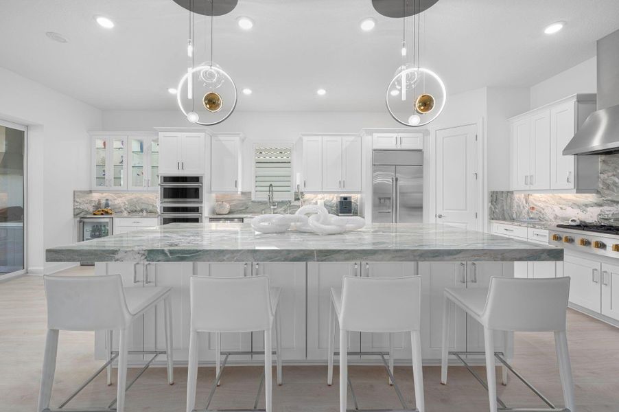 Furnished interior view inside a new home in , Port St. Lucie (Image 31).
