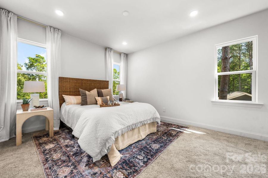 Furnished interior view inside a new home in , Hickory (Image 34).