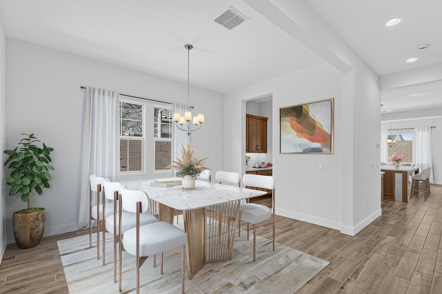 Furnished interior view inside a new home in Verdin, Phoenix (Image 9).