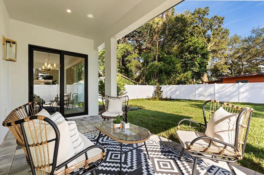 Exterior details and patio area of a home in , Orlando (Image 27). Exterior details and patio area of a home in , Orlando (Image 27).