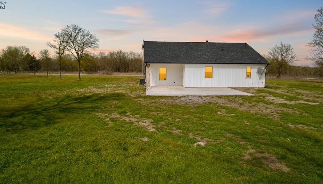 Exterior details and patio area of a home in , Wortham (Image 27). Exterior details and patio area of a home in , Wortham (Image 27).
