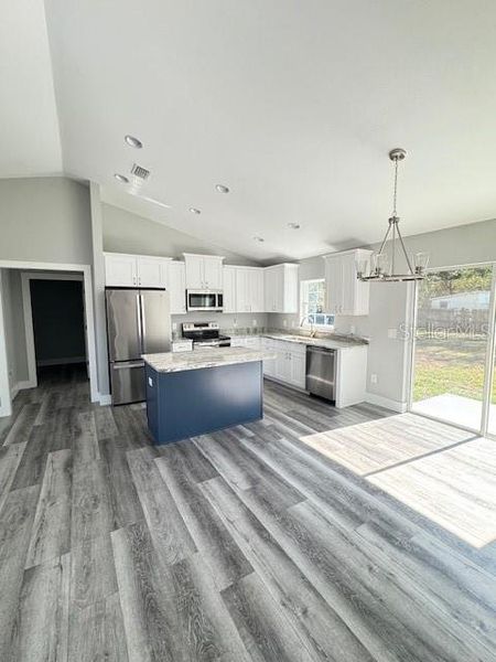 Furnished interior view inside a new home in , Ocklawaha (Image 6).