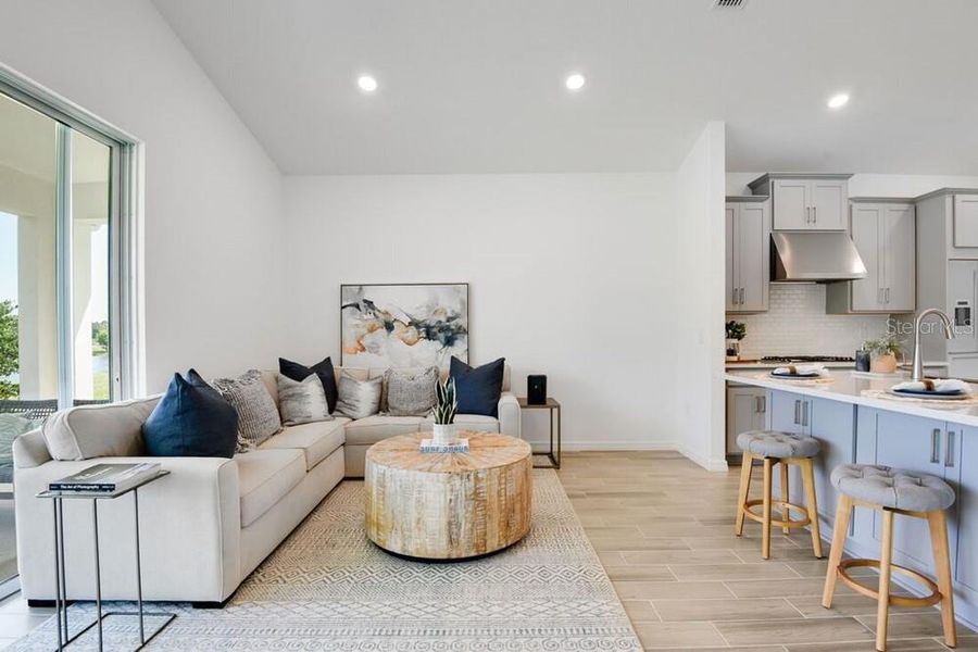Furnished interior view inside a new home in Windward Preserve, Cocoa (Image 32).