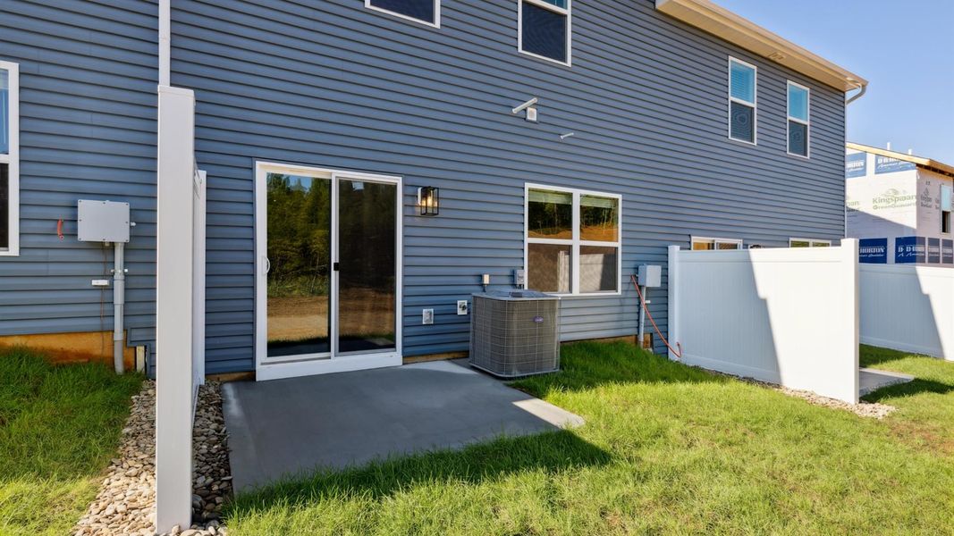 Exterior details and patio area of a home in Cherokee Crossing, Kodak (Image 2).