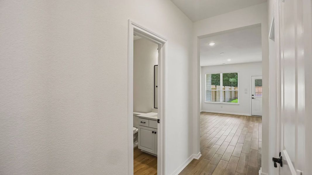 Spacious, unfurnished interior of a new home in Woodforest, Montgomery (Image 14). Spacious, unfurnished interior of a new home in Woodforest, Montgomery (Image 14).