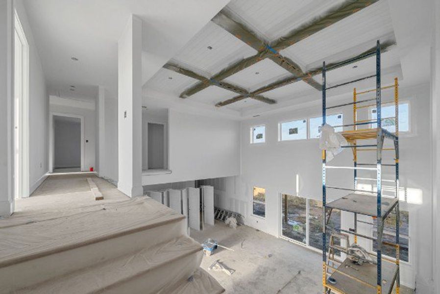 In-progress construction of a new home in Wofford Estates, Clarksville, TN (Image 7).