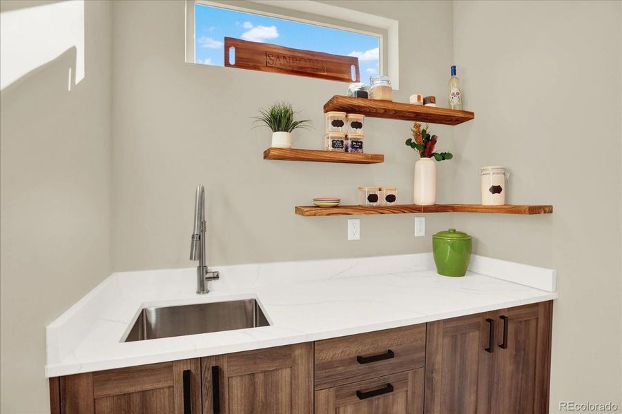 Furnished interior view inside a new home in , Colorado Springs (Image 13).