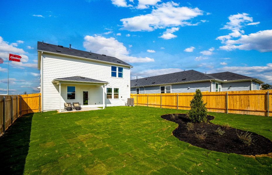 Representative exterior details of a home built from the Sandalwood by Pulte Homes in Sunfield, Mustang Ridge (Image 3).