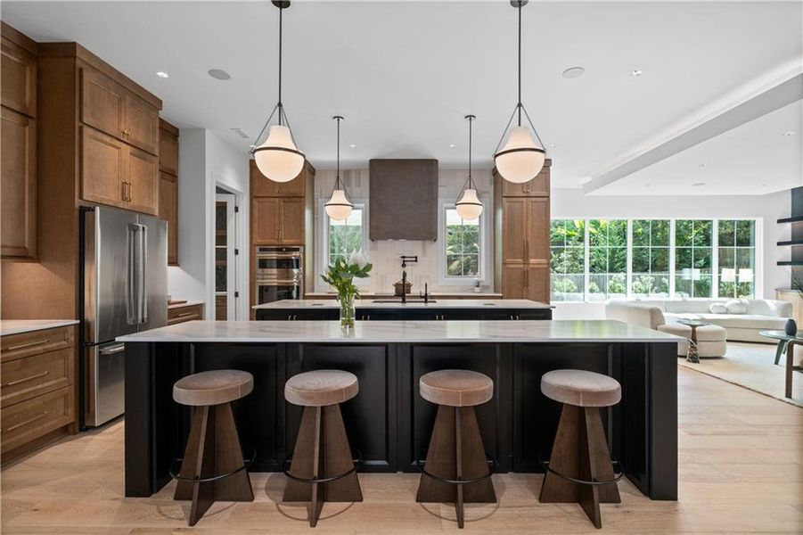 Furnished interior view inside a new home in , Marietta (Image 42).