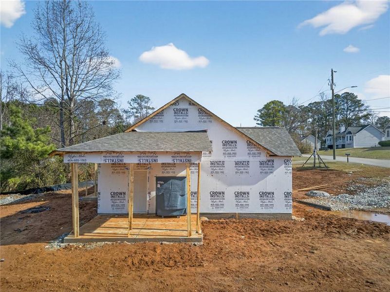 In-progress construction of a new home in , Douglasville, GA (Image 29). In-progress construction of a new home in , Douglasville, GA (Image 29).