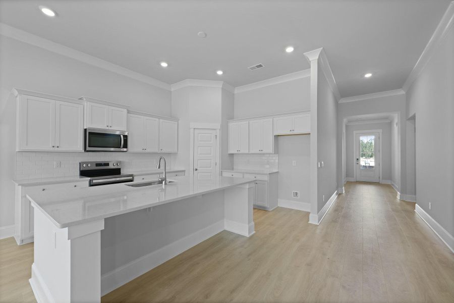 Furnished interior view inside a new home in Sheep Island, Summerville (Image 6).
