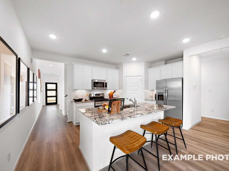 Furnished interior view inside a new home in Windmill Estates, Magnolia (Image 8).