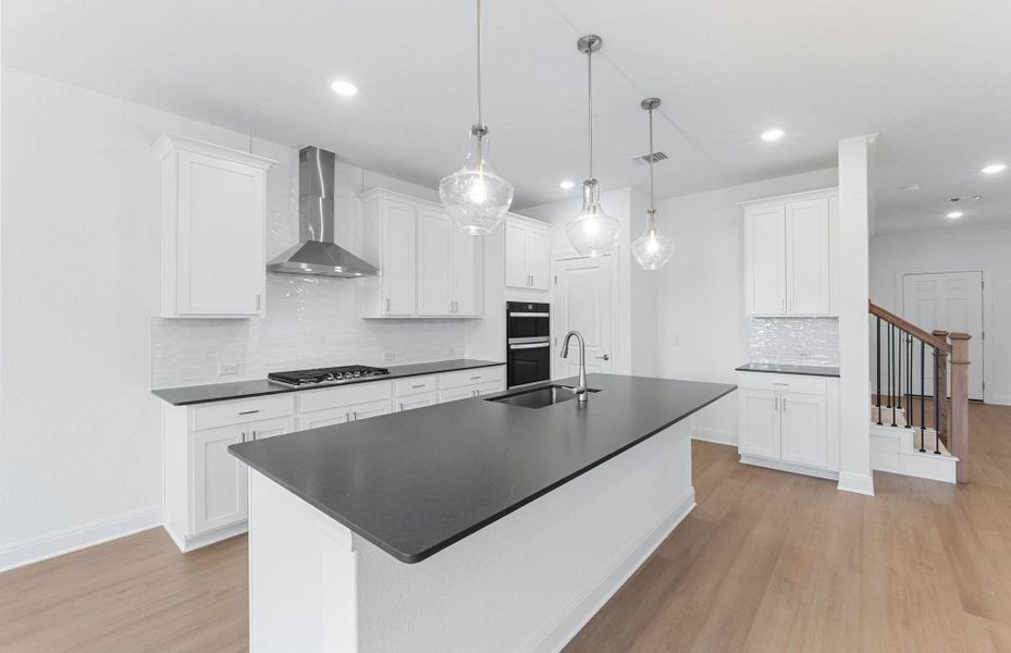 Furnished interior view inside a new home in Saddleback at Santa Rita Ranch, Liberty Hill (Image 7).