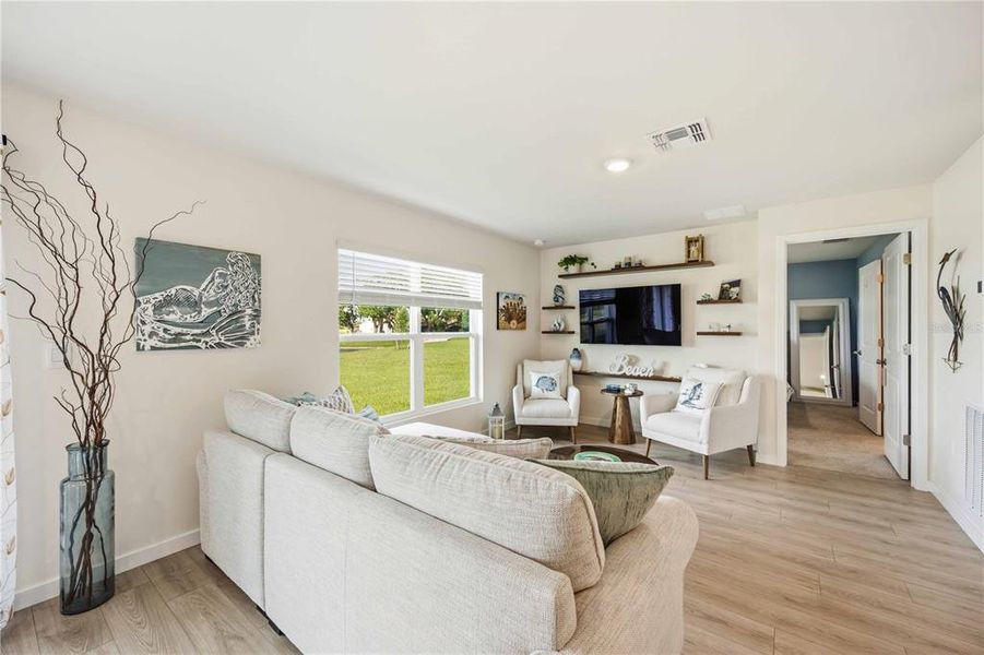 Furnished interior view inside a new home in Central Parc, North Port (Image 11).